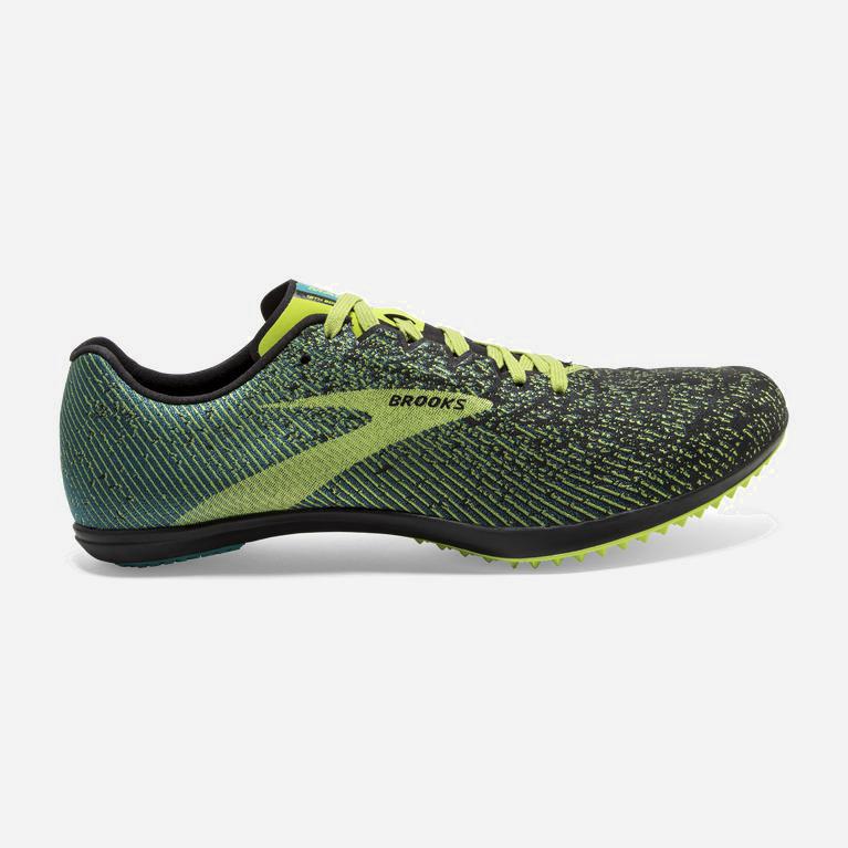 Brooks Mach 19 Spikeless Track & Cross Country Skor Herr 248751-DNT Svarta /Blå